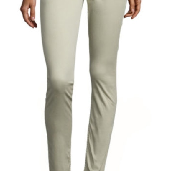 Arizona Sateen Womens Low Rise Slim Pant-Juniors - Picture 1 of 2